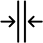 Slim frame. Glossy glass finish.