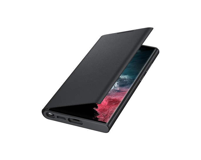 Galaxy S22 Ultra LED View Cover Black Samsung BD